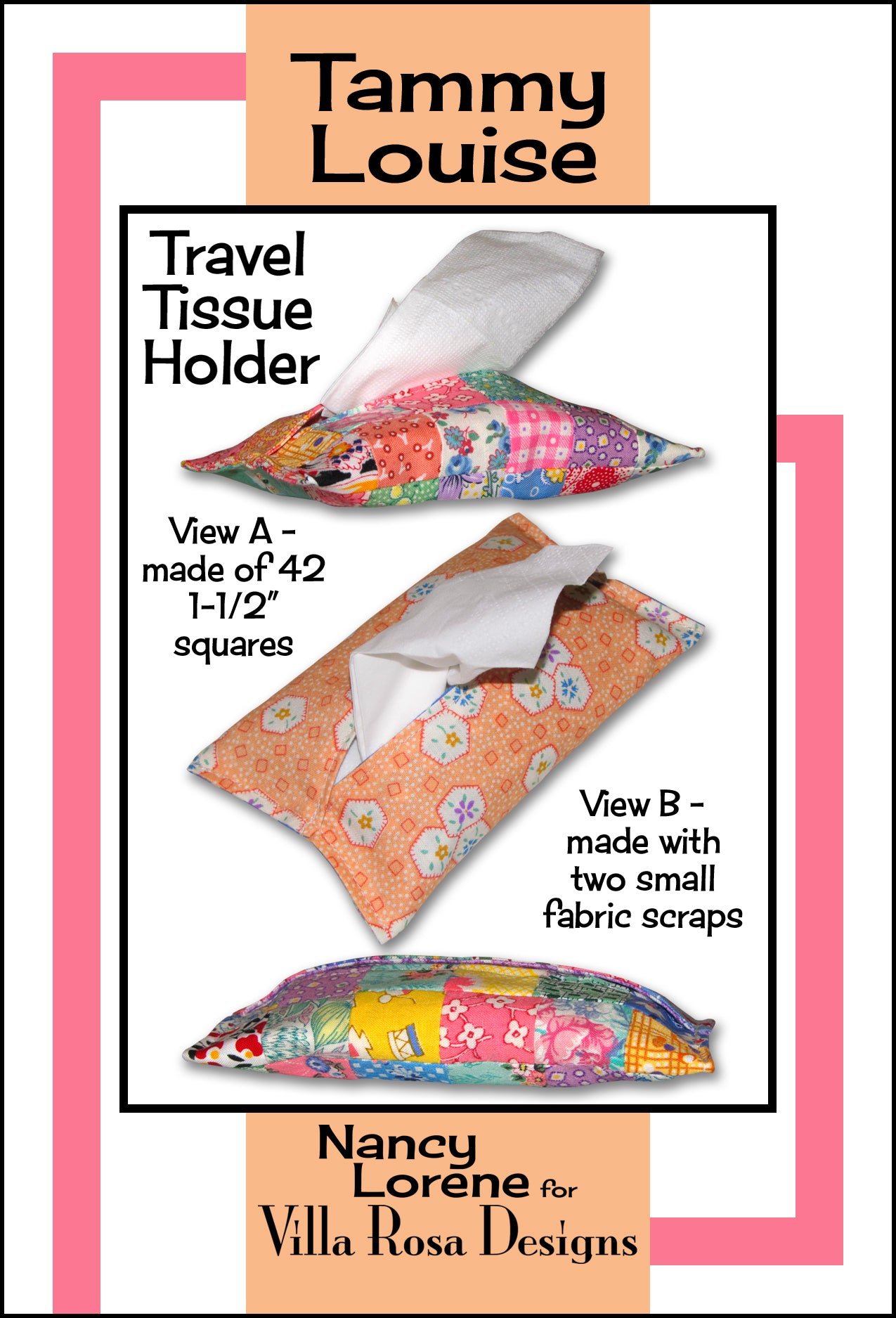 Tammy Louise – Travel Tissue Holder | PDF Sewing Pattern