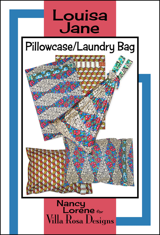 Louisa Jane – Pillowcase & Laundry Bag | PDF Sewing Pattern