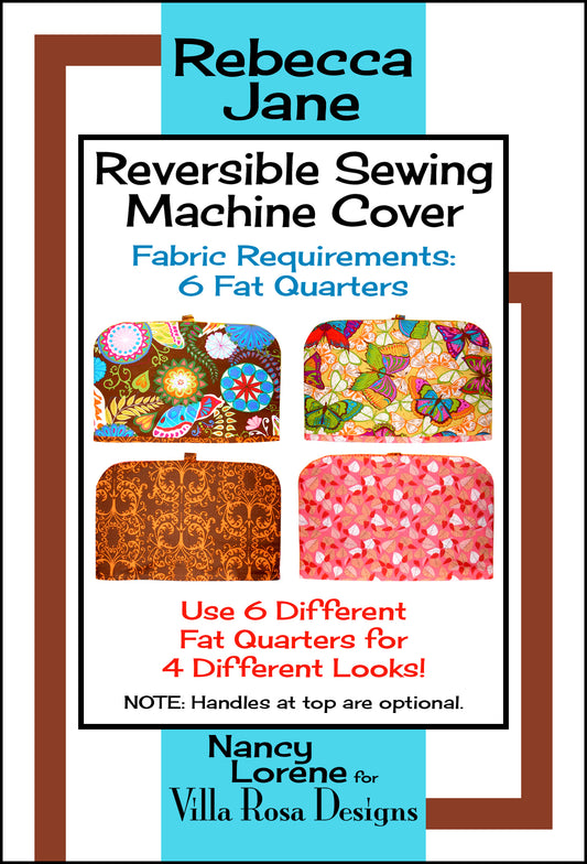 Rebecca Jane – Reversible Sewing Machine Cover | PDF Sewing Pattern